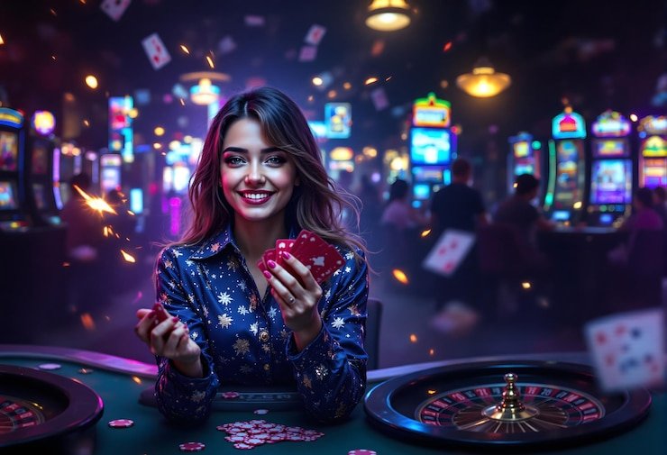 Antarmuka Dragon Tiger di layar ponsel
