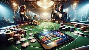 Tampilan taruhan esports di layar ponsel